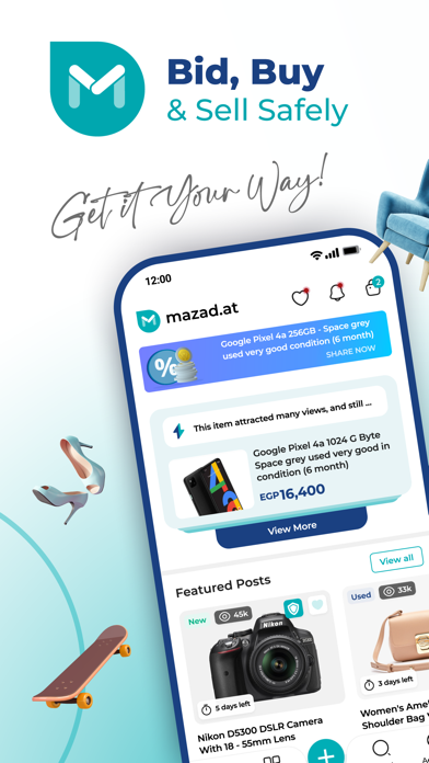 Mazadat - مزادات Screenshot