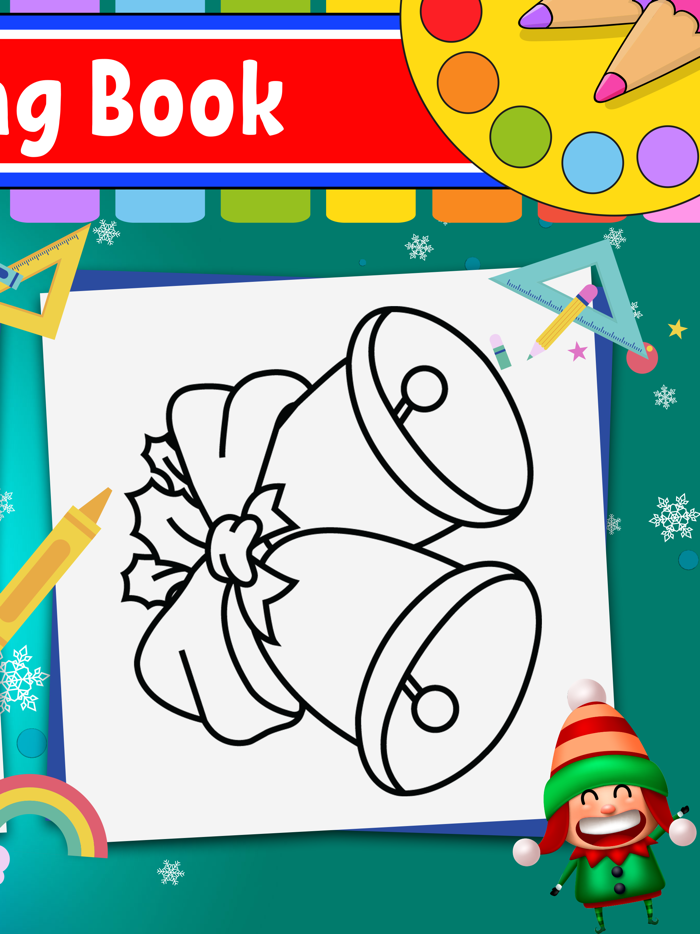 Christmas Colouring book Games