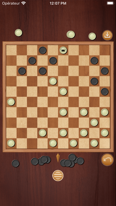 Checkers game Screenshot