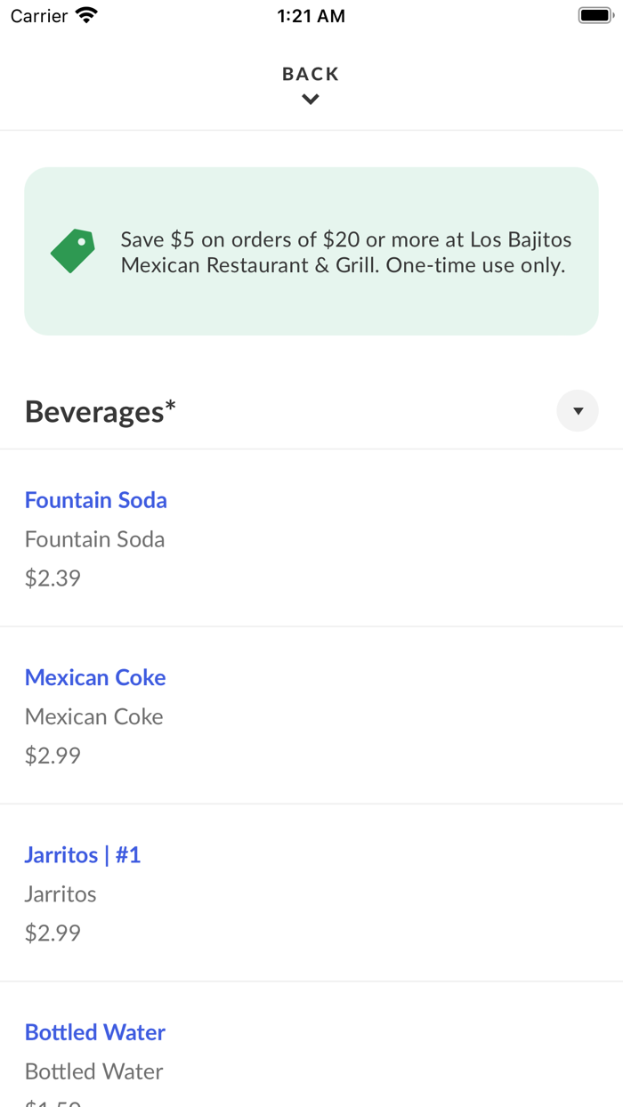 Los Bajitos Mexican Restaurant