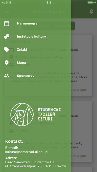 Studencki Tydzień Sztuki 2023 Screenshot