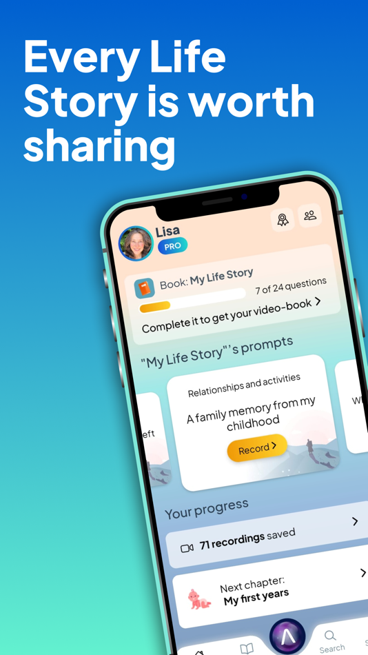 #1. Almaya: Record a Life Story (iOS) 由: Life Expanded LLC