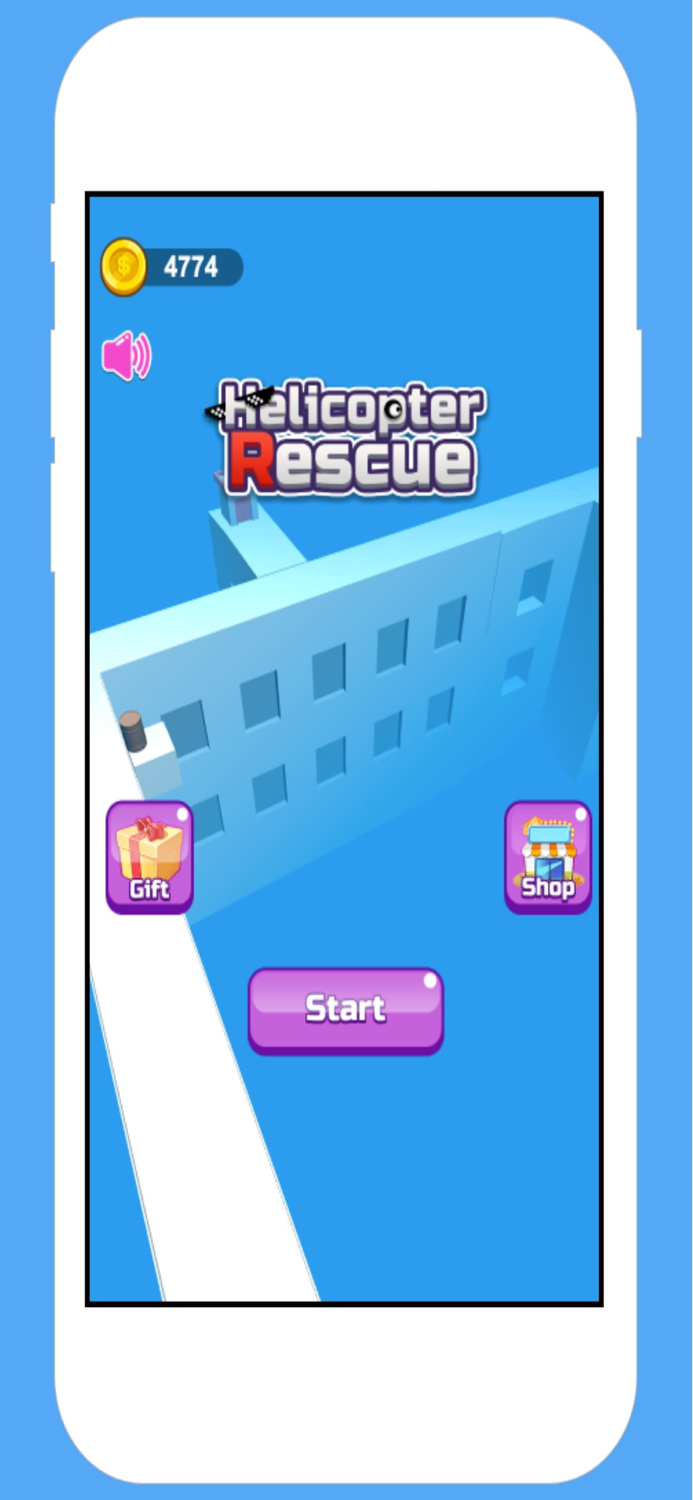 StickMan Helicopter Rescue