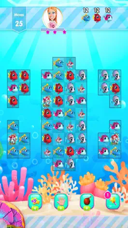 Game screenshot Fish Hunter - Match 3 Puzzles hack