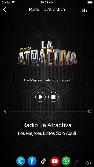 Radio La Atractiva Screenshot