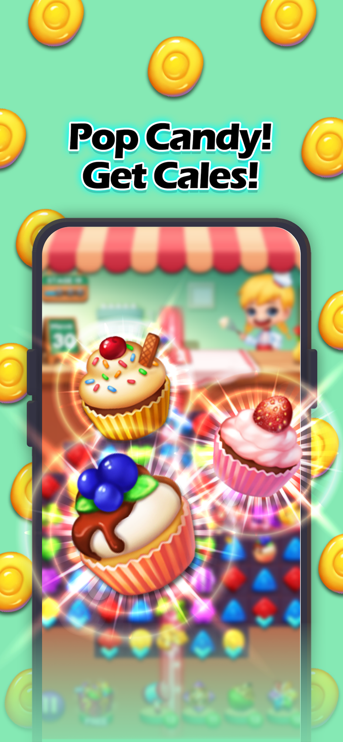 Sweet Candy POP Match3