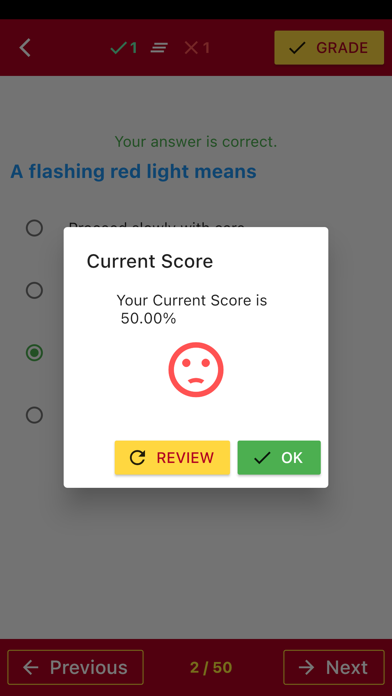 Tennessee Basic Driving Test Screenshot