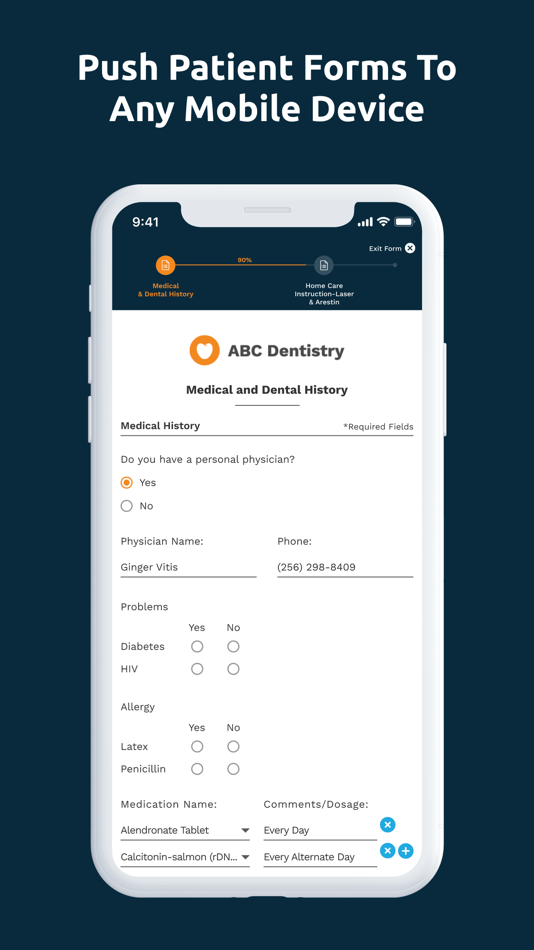 #2. Adit Patient Forms (iOS) 来自: Adit