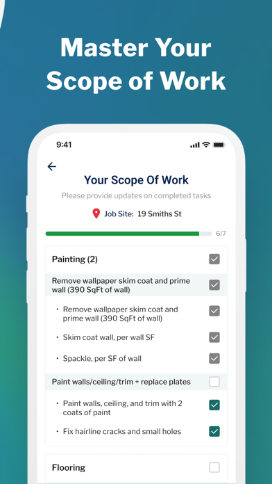 Curbio Contractor Screenshot