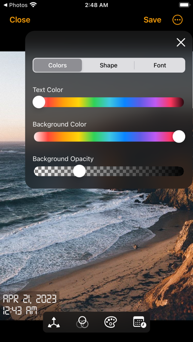 Photo Dated Screenshot