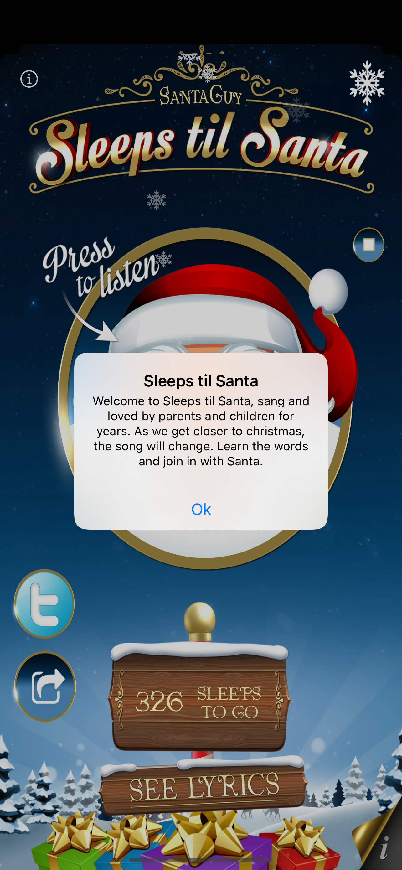 Sleeps til Santa
