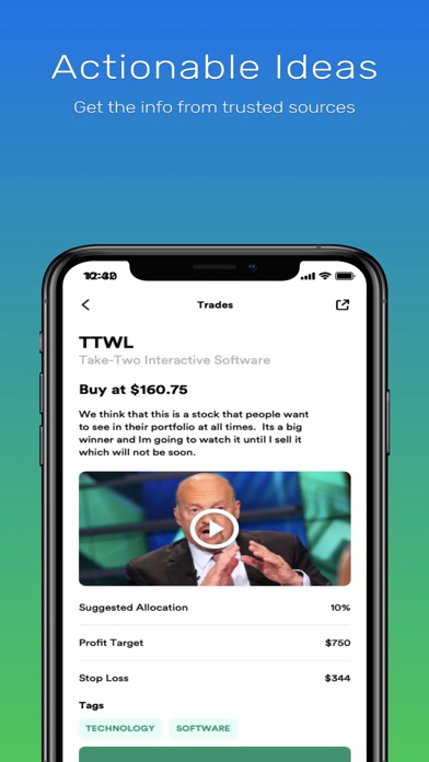 Trade Exchange Screenshot