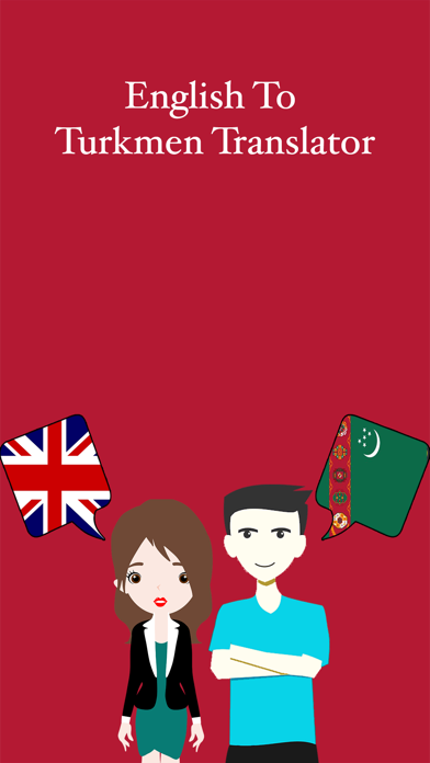 English To Turkmen Translator Screenshot