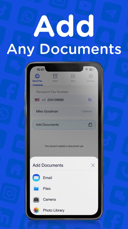 Send Fax App-Faxes From iPhone