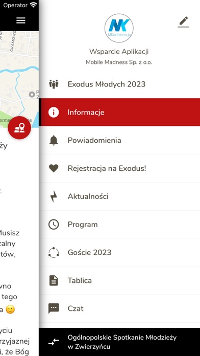 Exodus Młodych Screenshot
