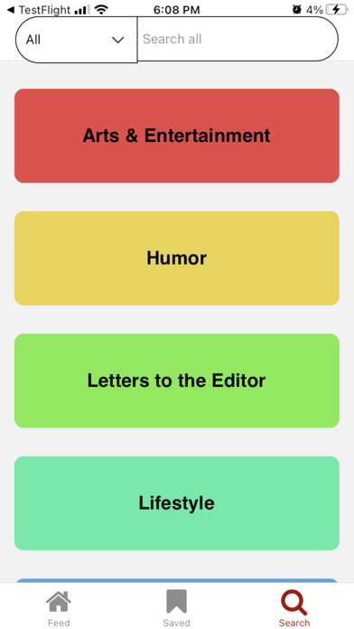 The Acronym Screenshot