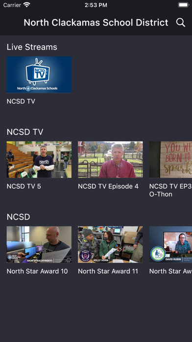 NCSD TV Screenshot