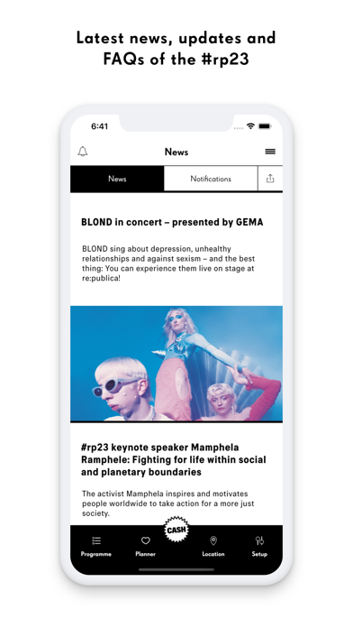 re:publica App Screenshot