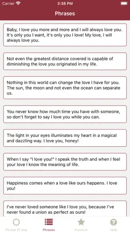 Game screenshot Frases para Namorados apk