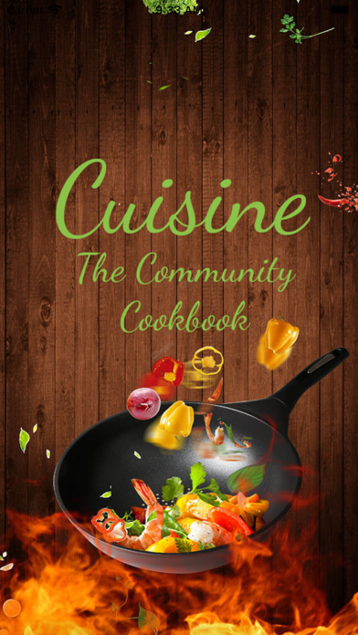 Cuisine Cookbook Screenshot
