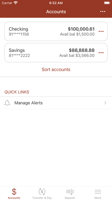 The Peoples Bank SC Mobile Screenshot