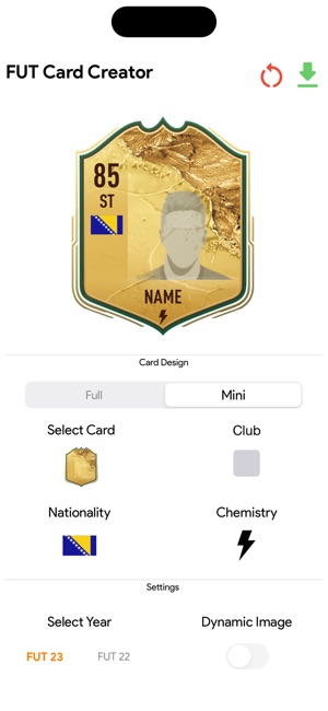 Fut 23 Card Creator On The App Store