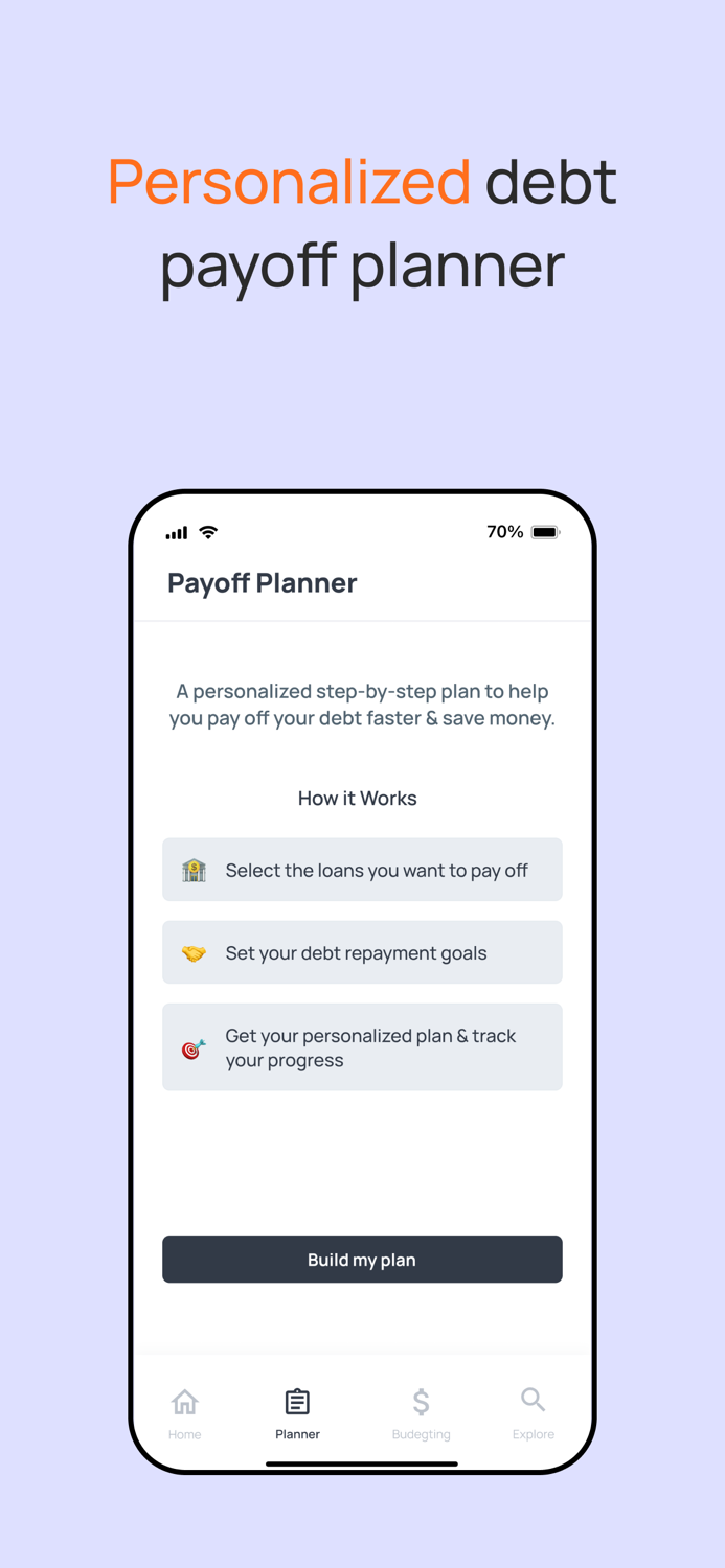 Peach Debt Payoff Manager