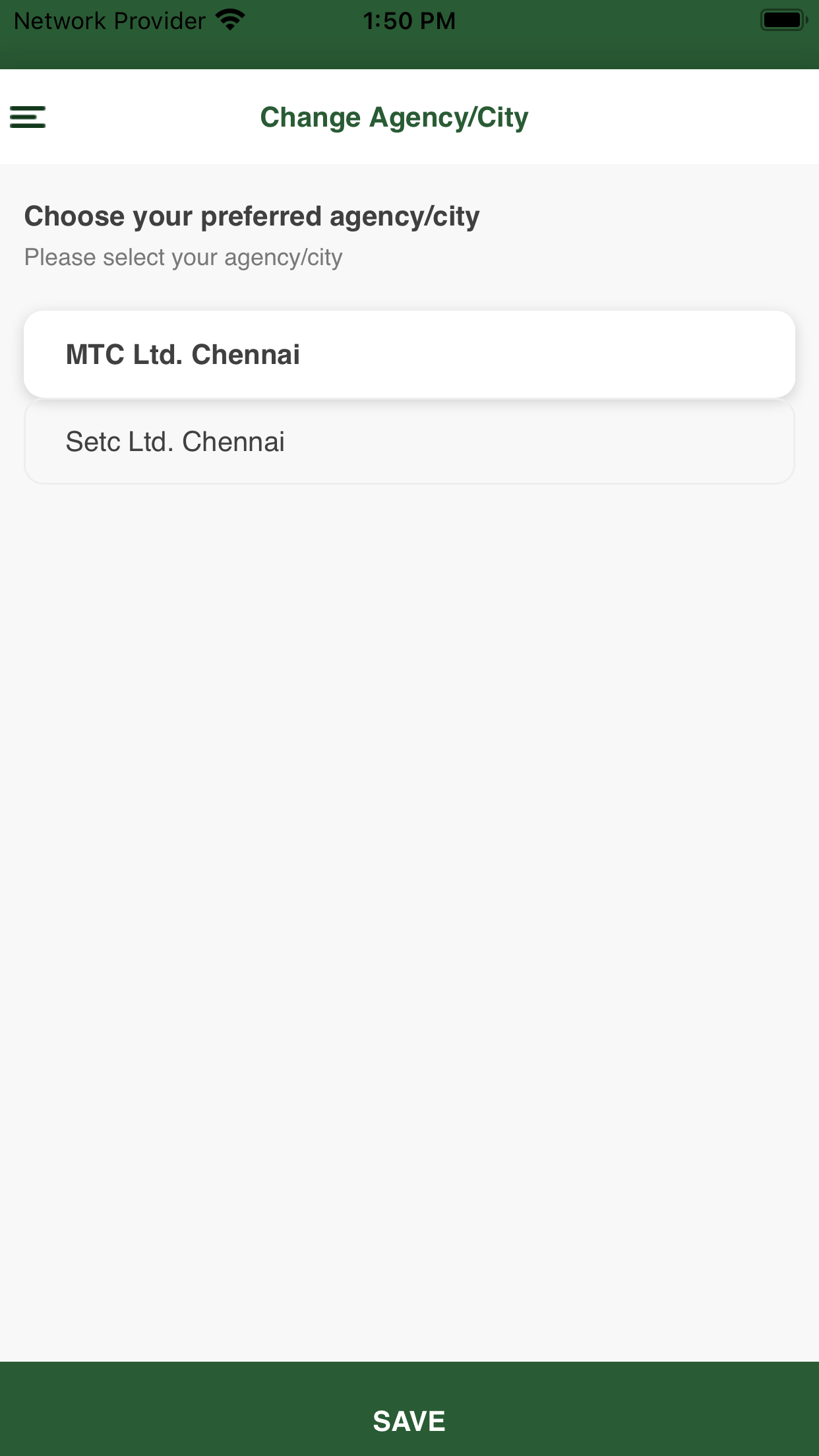 Chennai Bus
