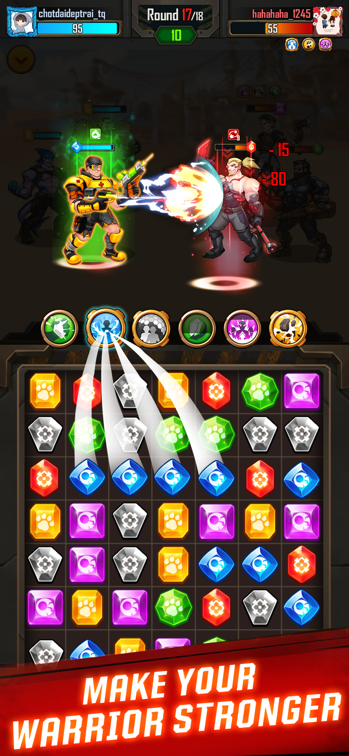 The Wasted Lands Match-3 RPG