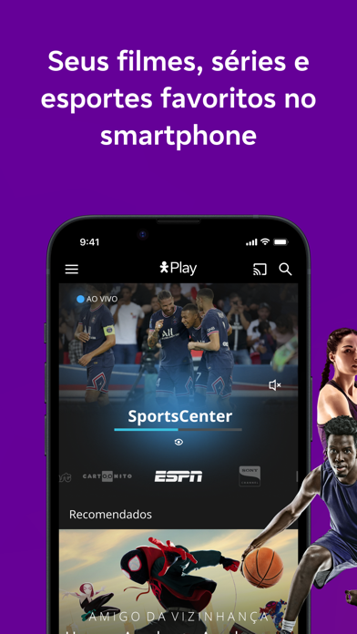 Screenshot 1 of Vivo Play - Filmes, Séries, TV App