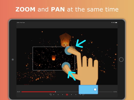 Frameit - Real-Time Video Crop iPad screenshot 4 - Photo & Video app