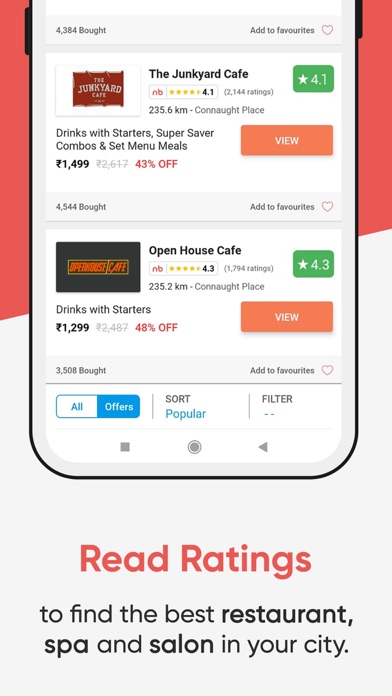 nearbuy - the lifestyle app Screenshot