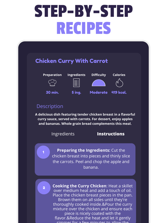 Gain Weight for Women at Home iPad screenshot 6 - Health & Fitness app