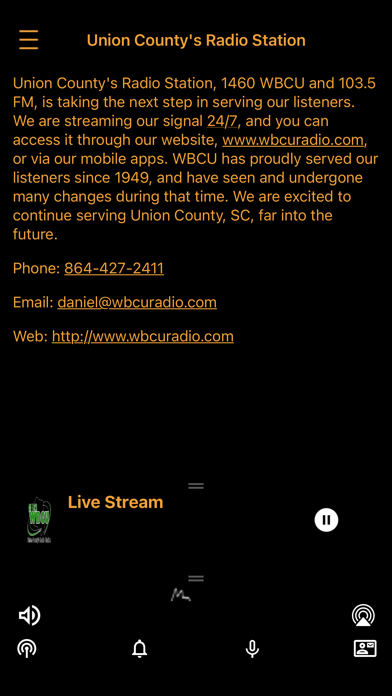 WBCU Screenshot