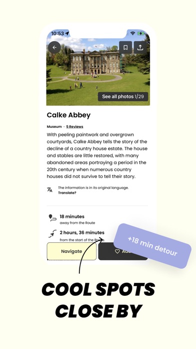 by the ways: Road Trip Planner Screenshot
