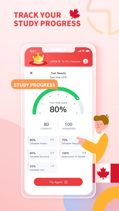 Citizhenship Test Ca 2025 Screenshot