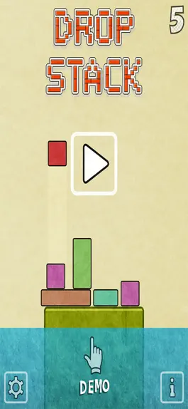 Game screenshot Drop Stack Block Stacking Game mod apk