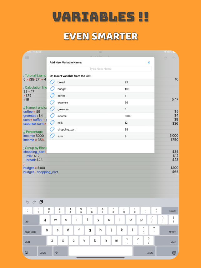 ‎Note Calculator - Text Editor Screenshot