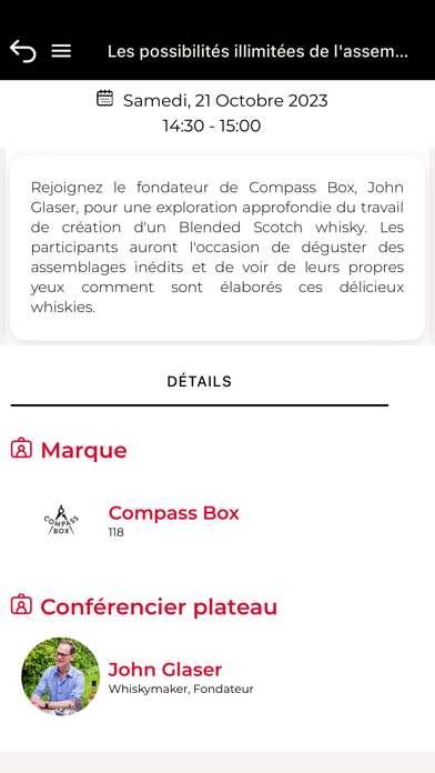 Whisky Live Paris Screenshot