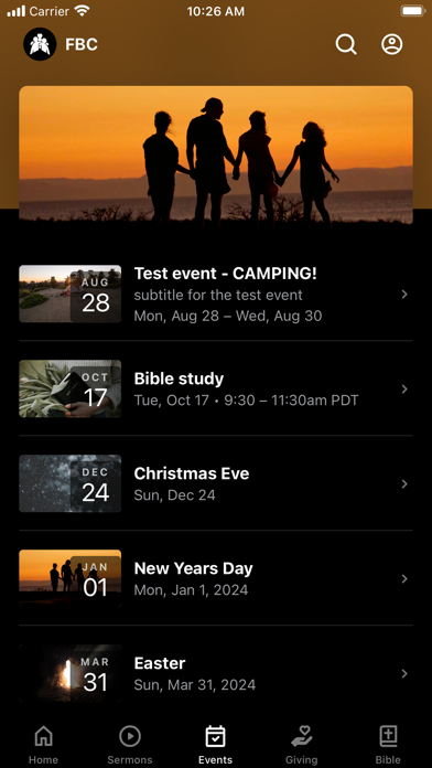 Felida Bible Church Screenshot