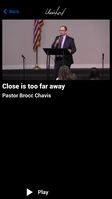 United The Pentecostal Church Screenshot