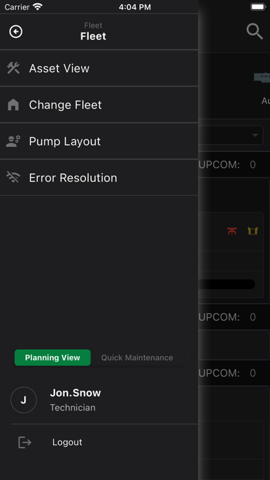 Screenshot 2 of NexTier Operations Mobile App