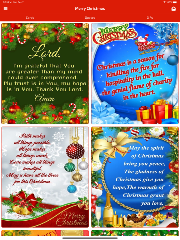 Screenshot #4 pour Christmas Wishes & Cards