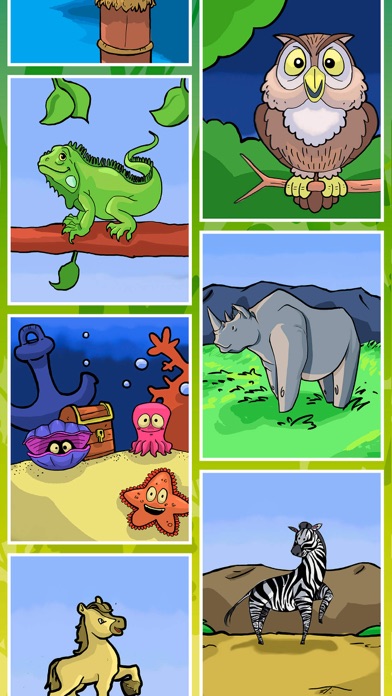 Paint and color animals – book Screenshot