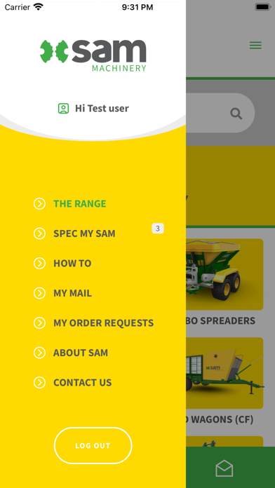 SAM Machinery Screenshot