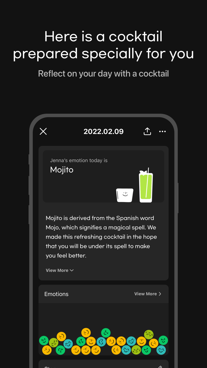 Mojitto – Daily Emoji Diary
