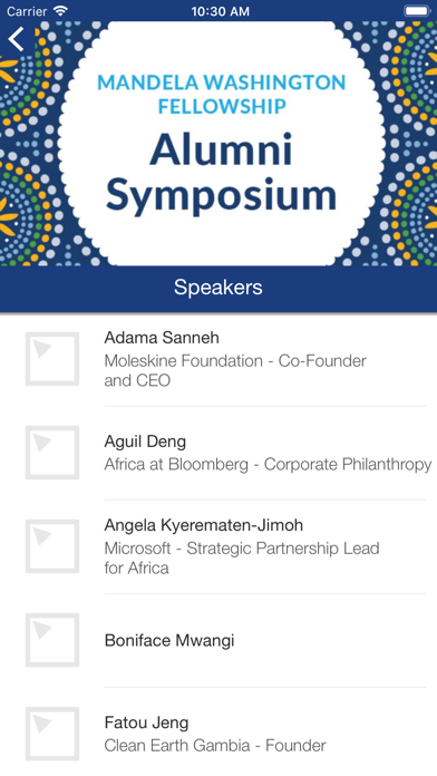 2023 Alumni Symposium Screenshot