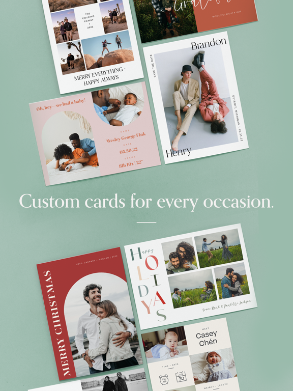 Screenshot #6 pour Greetings: Custom Photo Cards