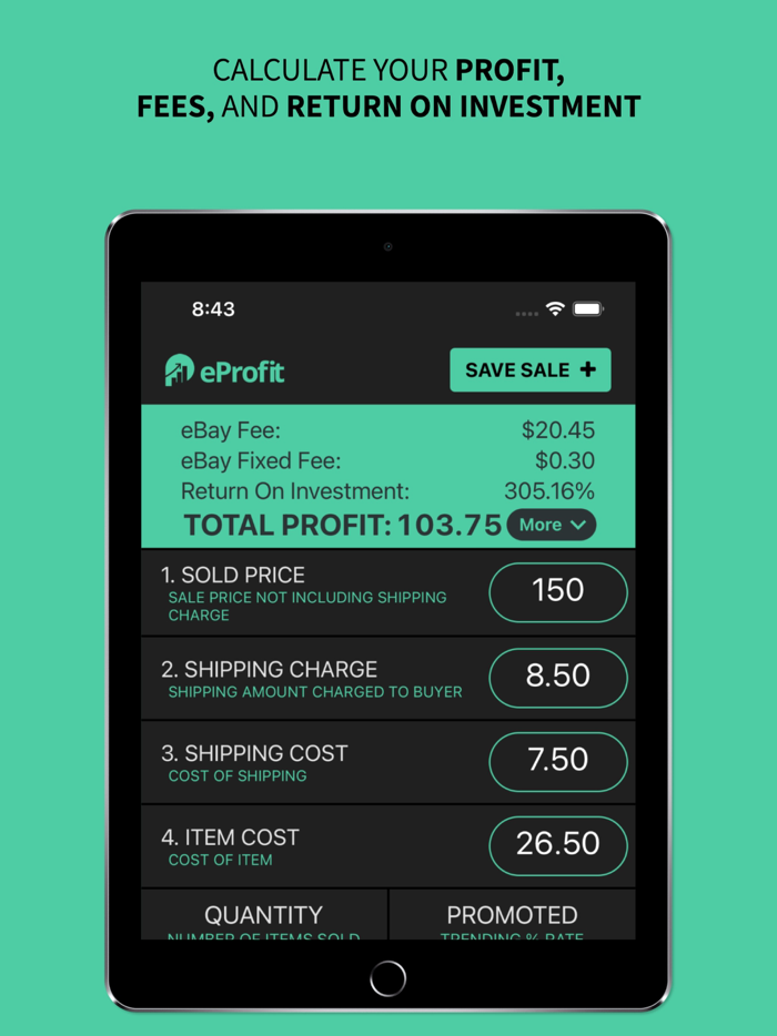 eProfit eBay Profit Calculator