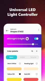 smart led light remote control iphone screenshot 1